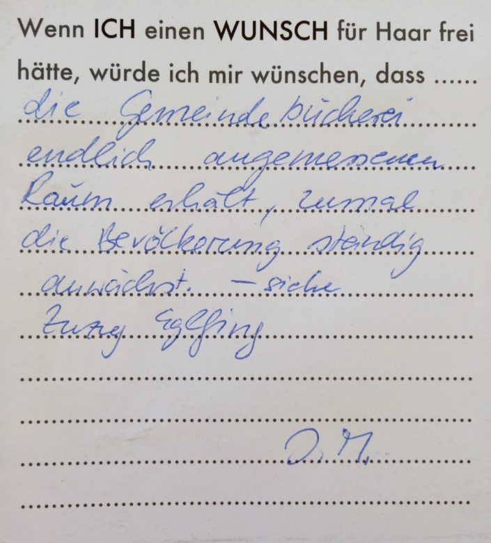 Wunsch 19